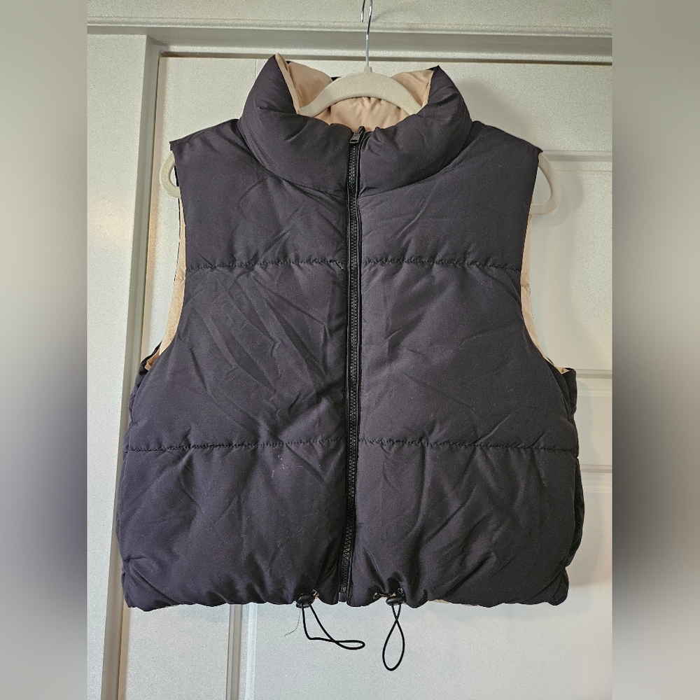 Love Tree Reversable Quilted Puffer Vest
